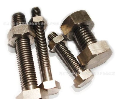 【低價供應【優質純鈦螺絲.耐腐蝕.防脫栓】(圖)】價格,廠家,圖片,深圳市寶安區石巖新永五金鈦制品經營部-